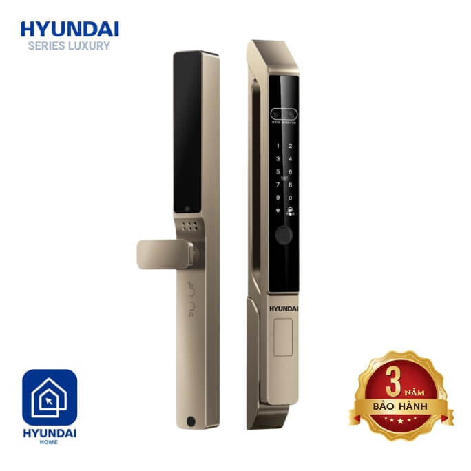 KHÓA ĐIỆN TỬ HYUNDAI HY- SLS008F AMBER GOLD