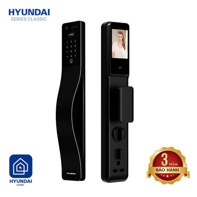 KHÓA ĐIỆN TỬ HYUNDAI HY- SLA807F BLACK