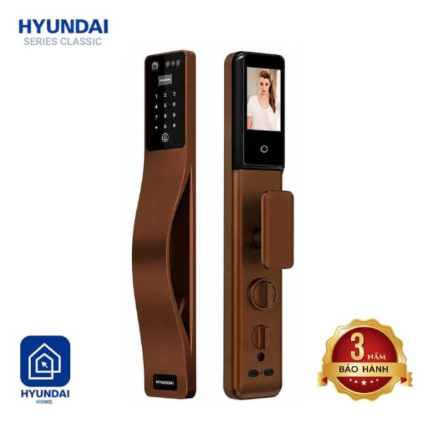 KHÓA ĐIỆN TỬ HYUNDAI HY- SLA807F AMBER GOLD