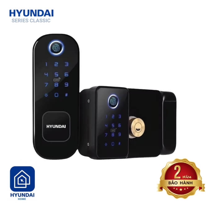 Khóa Cửa Cổng HYUNDAI HY-SLN002 BLACK