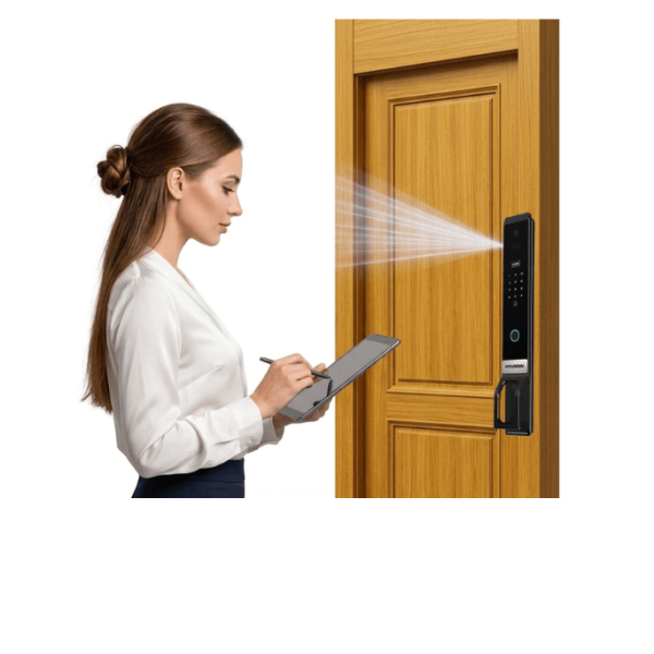 Khoá cửa Gỗ Face ID