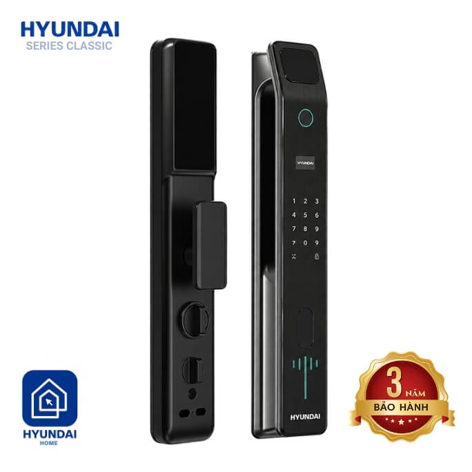 KHÓA ĐIỆN TỬ HYUNDAI HY- SLA808 BLACK